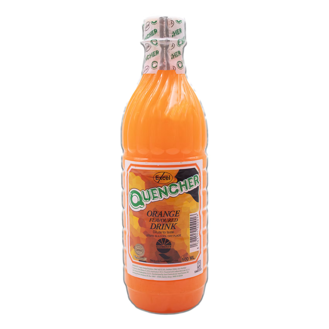 QUENCHER FRUITY ORANGE 500ML